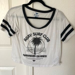 Black and white crop top